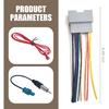 Pack-3 Car Audio DVD Modified Power Speaker Wiring Harness, Radio Stereo Repair Parts, Radio Wiring Harness with Antenna Adapter, Compatible with