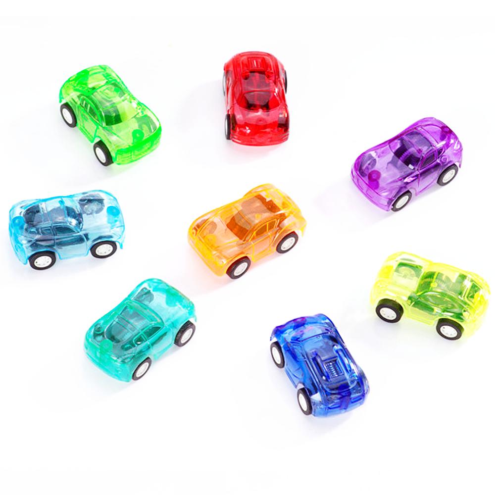 

10Pcs Mini Transparent Power Car Airplane Children S Birthday Party Gift Pinata Filler Carnival Christmas Gift Children S Reward (As shown-32062)-