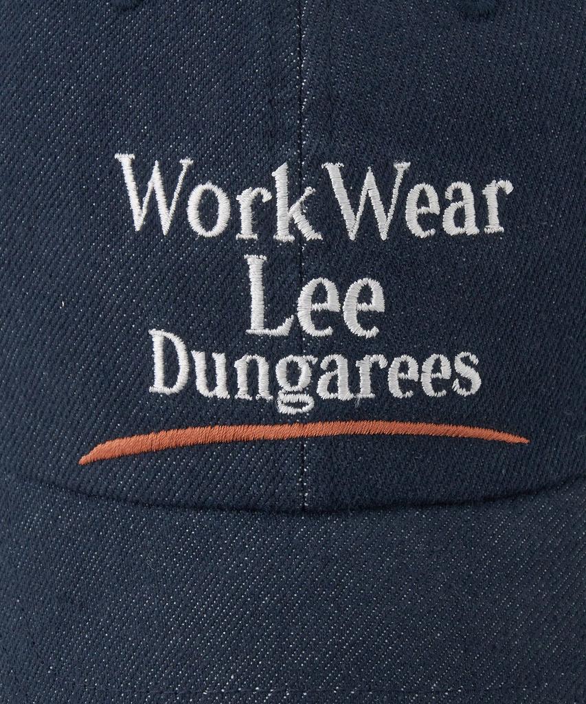 LEE Denim Lettering Ball Cap Indigo Low