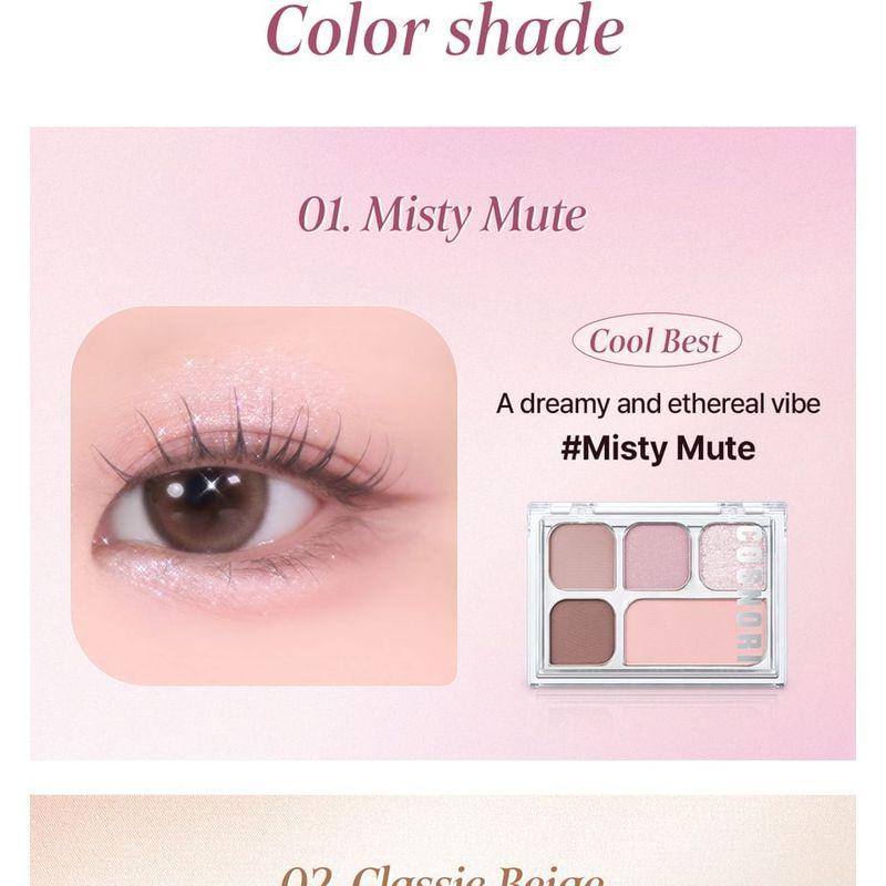 COSNORI - My Moment Eye Palette - 3 Colors