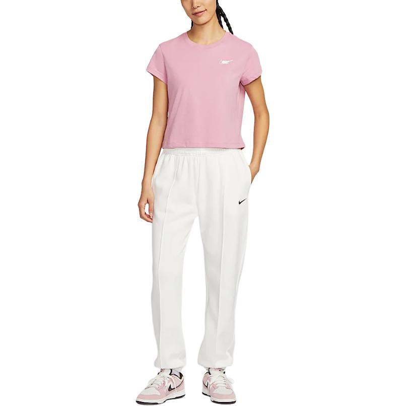 Nike Sportswear Club T Shirt Women's Elemental Pink/Tone HF9457-646