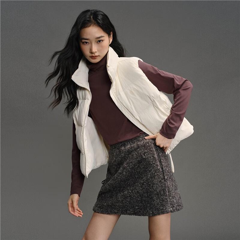 GIORDANO CONCEPTS Women's Printed Stand Collar Down Vest