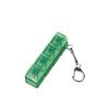 Mechanical Keyboard Luminous Transparent Shaft Decompression Toy, Crystal Keycap High Decompression Toy School Bag Pendant
