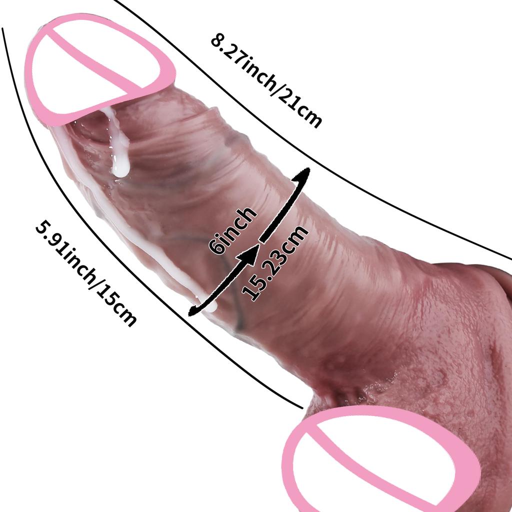 Super Realistic Thick Dildo For Women Masturbation Strong Suction Cup Big Dick Penetration Anal Penis Sexy Adult Sex Toys Dildos