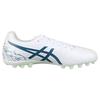 Asics Ds Light Ag Round Toe Lace-Up Ag (Rubber Short Stud) Soccer Shoes Men Soccer Shoes White Blue 1103A032-107