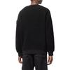 Stone Island Solid Color Logo Crew Neck Sports Sweatshirt Men sweatshirt Black 751560234-V0029