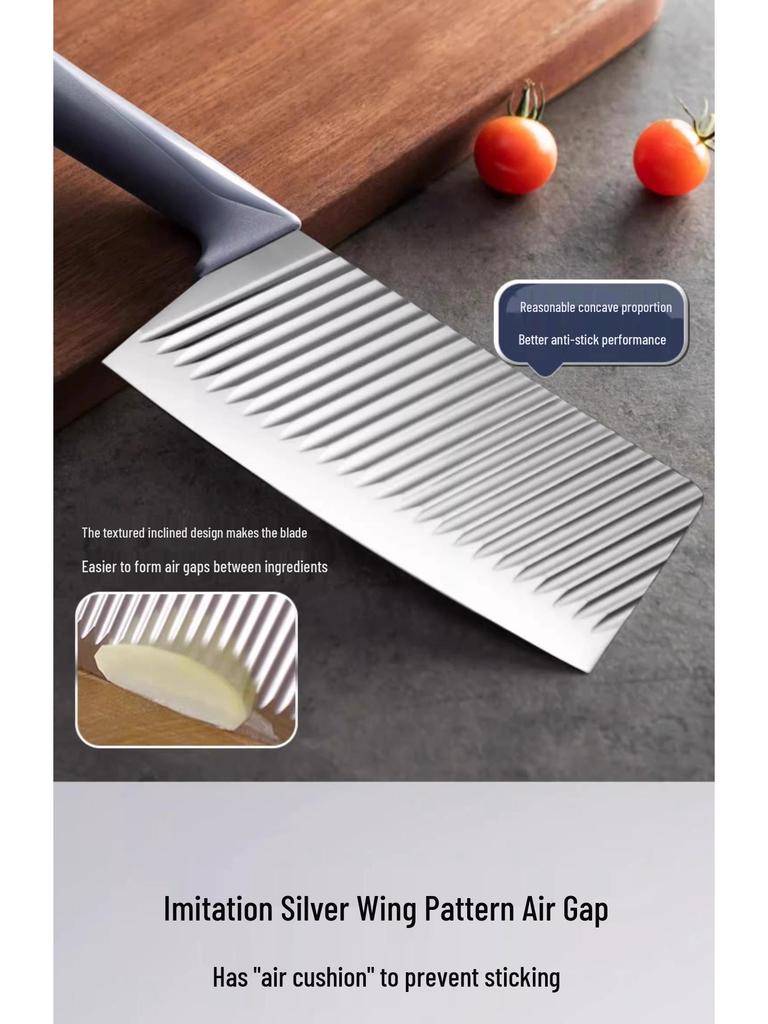 Supor KE180BM6 Lightweight Multi-Purpose Kitchen Cleaver - Slicing, Meat Cutting, Vegetable Knife