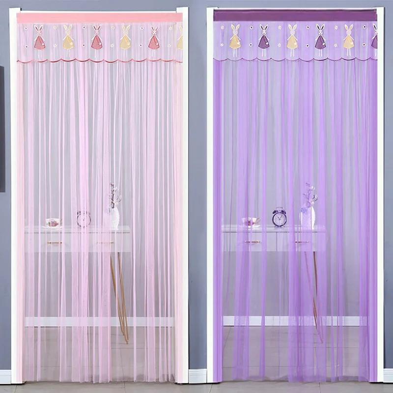No-punch Anti-mosquito Door Mesh Curtain Summer Mosquito Proof Door Curtain Self-adhesive Mosquito Proof Net Bug Screen No Punching Door Curtain