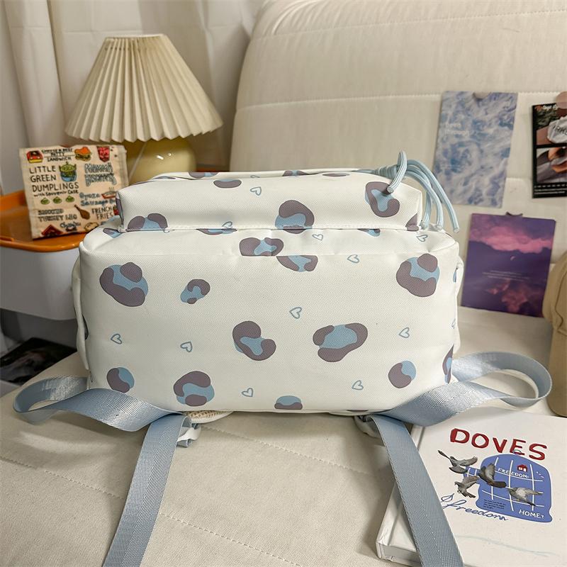 College Style Student Schoolbag Print Lightweight Backpack