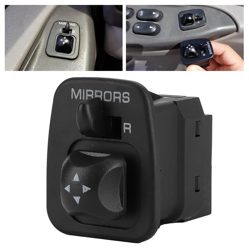 Power Rearview Mirror Control Switch Button F65Z-17B676-AB for Ford Excursion,Escort,F-150,F-250,F-350 Super Duty F65Z17B676AB