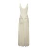 Transparent Maxi Dress Bodysuit Plunging Backless Long Summer Dress Women Sexy Beach Party Dresses