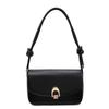 One shoulder oblique span 2025 new spring simple women's personalized handbag foreign style fashion solid color foreign style small square bag