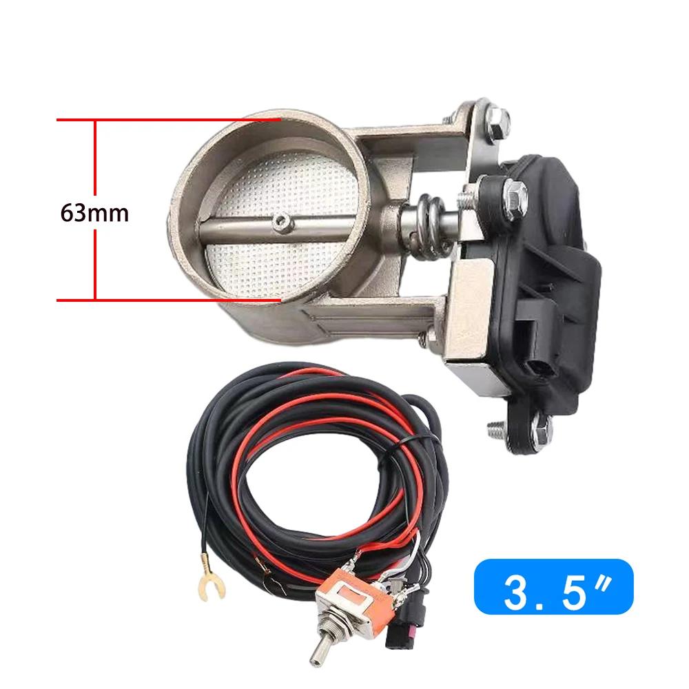 Elektrisches Abgasregelventil 2"/2,25"/2,5"/2,75"/3" Abgasregelventil - Niederdruck für Abgas Catback Downpipe