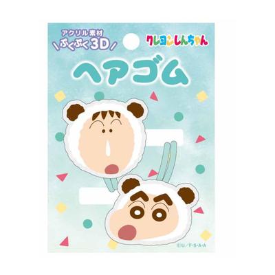 iPlanning Crayon Shin-chan 3D Acrylic Hair Tie Set (2 Pieces) Green K4151C