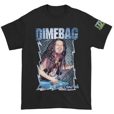 Men's Dimebag Darrell Portrait T-shirt X-Large Black