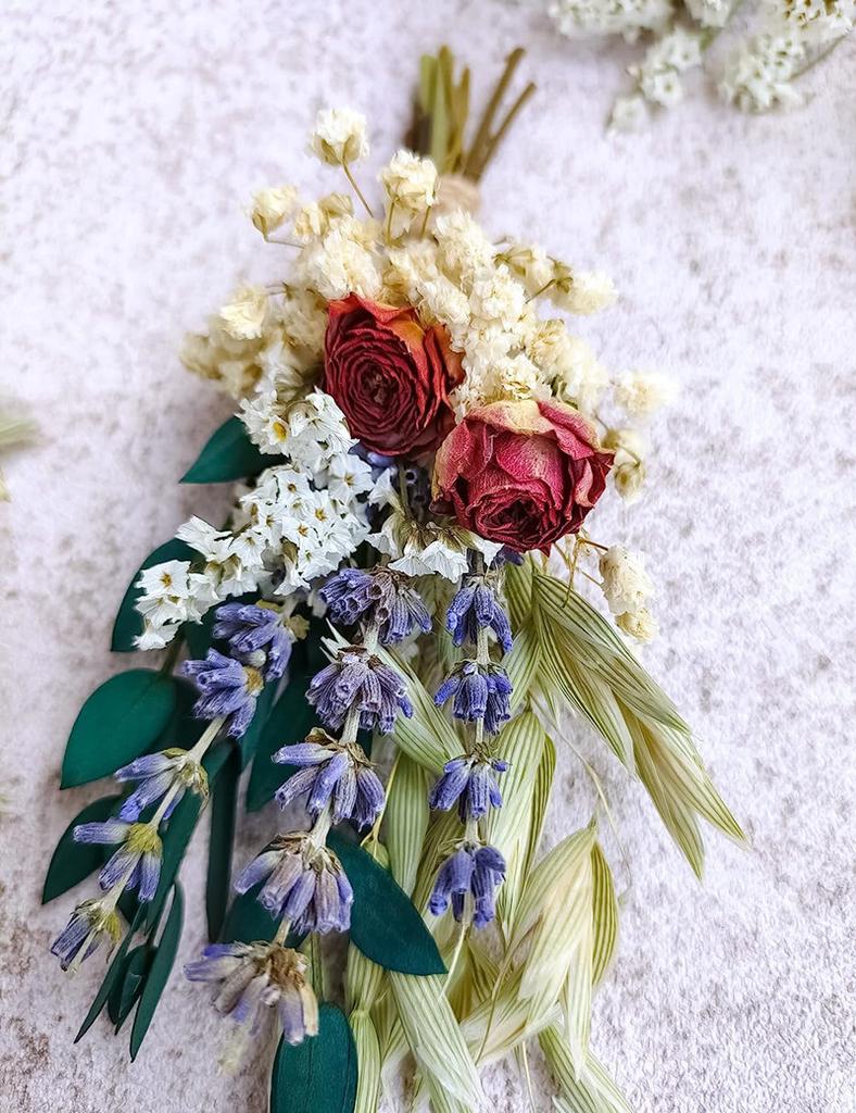 Eternal Flower Dried Flower Mini Small Bouquet Souvenir Aromatherapy Bottle Corsage Holiday Gift Box Decorative Gift