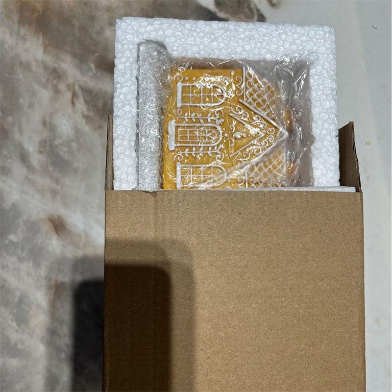 Christmas Incense Cone Resin Decorations Burner Gingerbread Cottage Festive