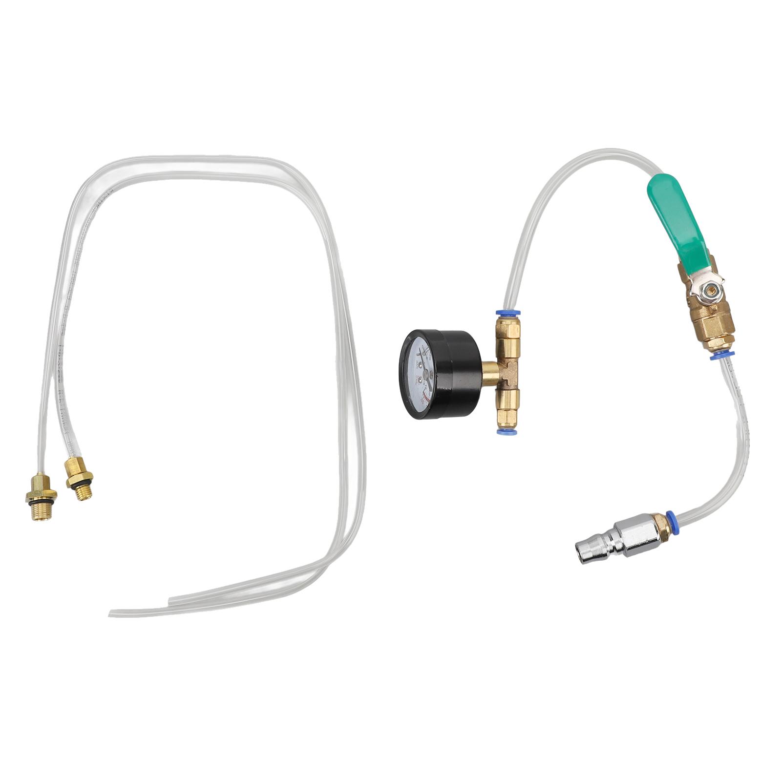 

Автомобильный пневматический амортизатор, инструмент для тестирования, металлический тестер утечки пневматической подвески, манометр для проверки утечек