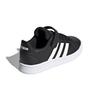 adidas Neo GRAND COURT Breathable Low Top Kids' Skateboarding Shoes Black White Kids' EF0108