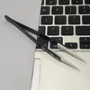 3pcs New Non Conductive Ceramic Tweezers IC SMD SMT Reverse Tweezers Hand Tools