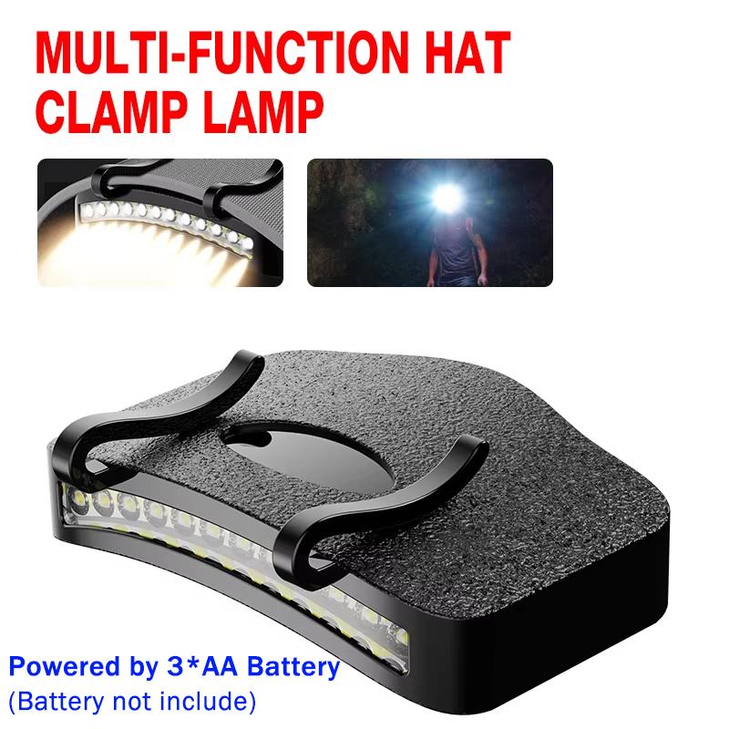 New Sensor Headlamp USB Rechargeable Led Flashlight Ear Headlight Headtorch Outdoor Waterproof Camping Running Fishing Lantern