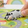 Cow Collectible Figure 3D Printed Dairy Figurine, Cartoon Cattle Statue for Desk Decor, Office Shelf Ornament Mini Sculpture Home Office, Gift Animal
