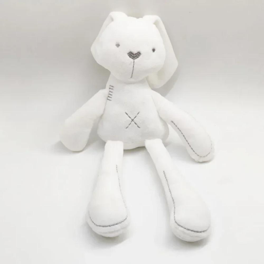 Cute Long Ear Bunny Plush Doll Cartoon Stuffed Animals Rabbit Bear Soft Baby Accompany Sleeping Pillow Girl Soothing Toys Gift