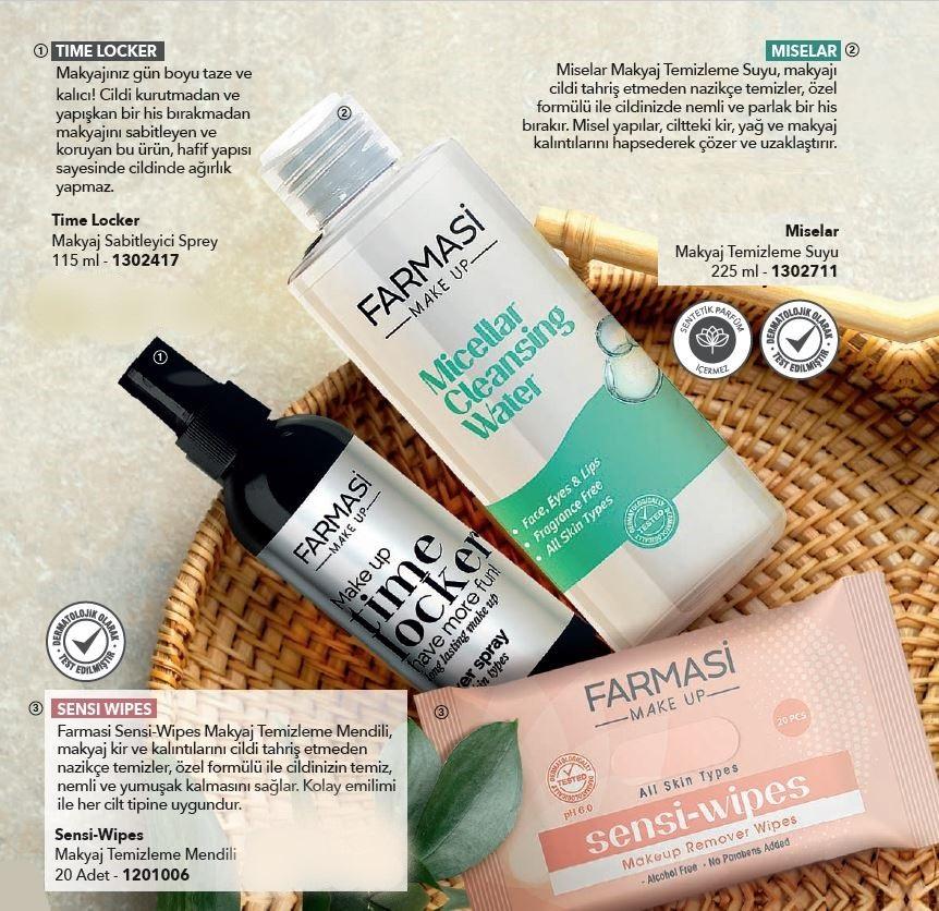 

Farmasi Makeup Fixer - Мицеллярная очищающая вода - Набор салфеток для снятия макияжа