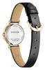 Citizen Wicca Solar Tech Waterproof Watch with Leather Black and Simple Business Strap, White, Design, Gift, KH4-921-92, Women's