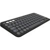 Clavier Sans Fil - Logitech - K380s - Graphite - 60% - Silencieux - US INTL