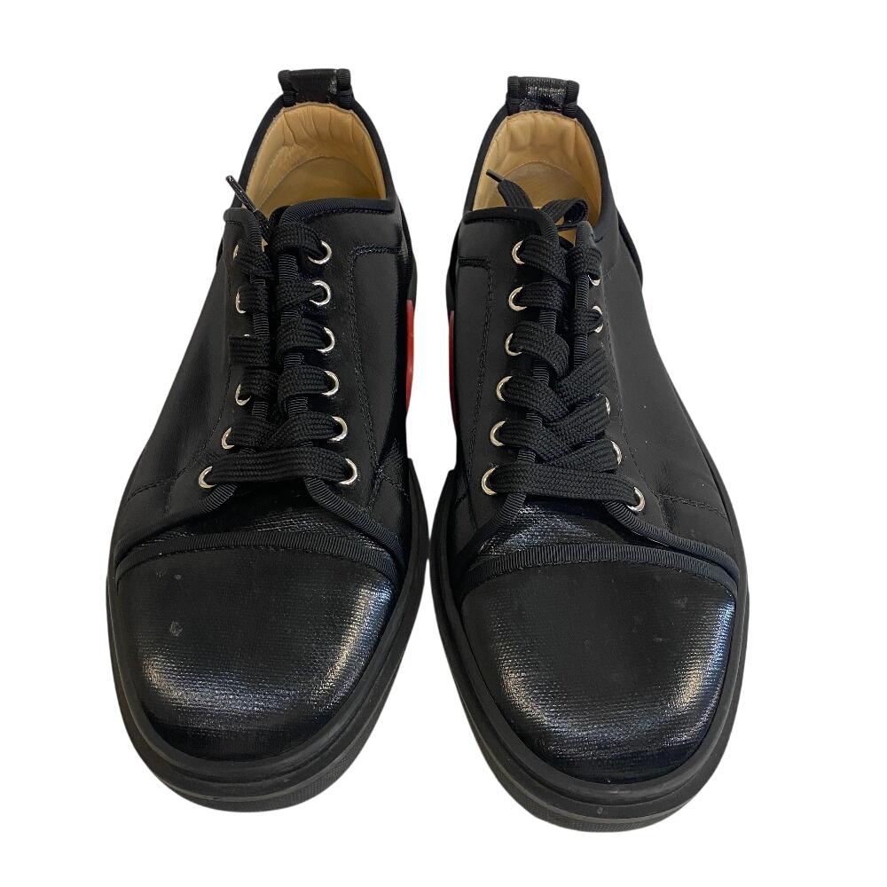 Christian Louboutin Low cut Patent leather Lewis Junior sneakers black Patent leather mens Used