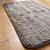 Machine Washable Non-Slip Coral Fleece Rug for Bedside & Bathroom