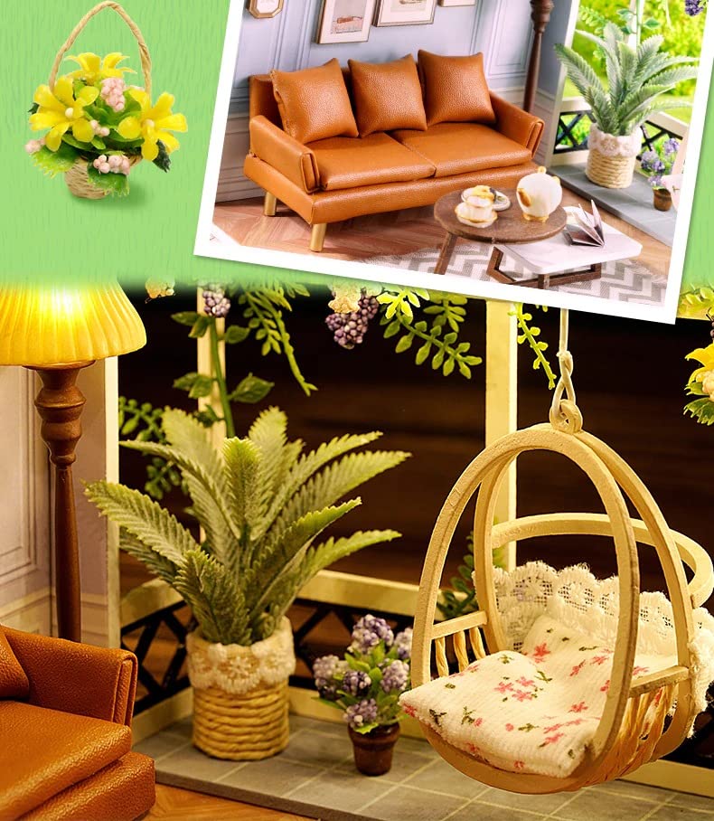 (t-FREAK) Dollhouse DIY Kit Set Miniature My Little Scene Series (H-025 WORM MOMENT)