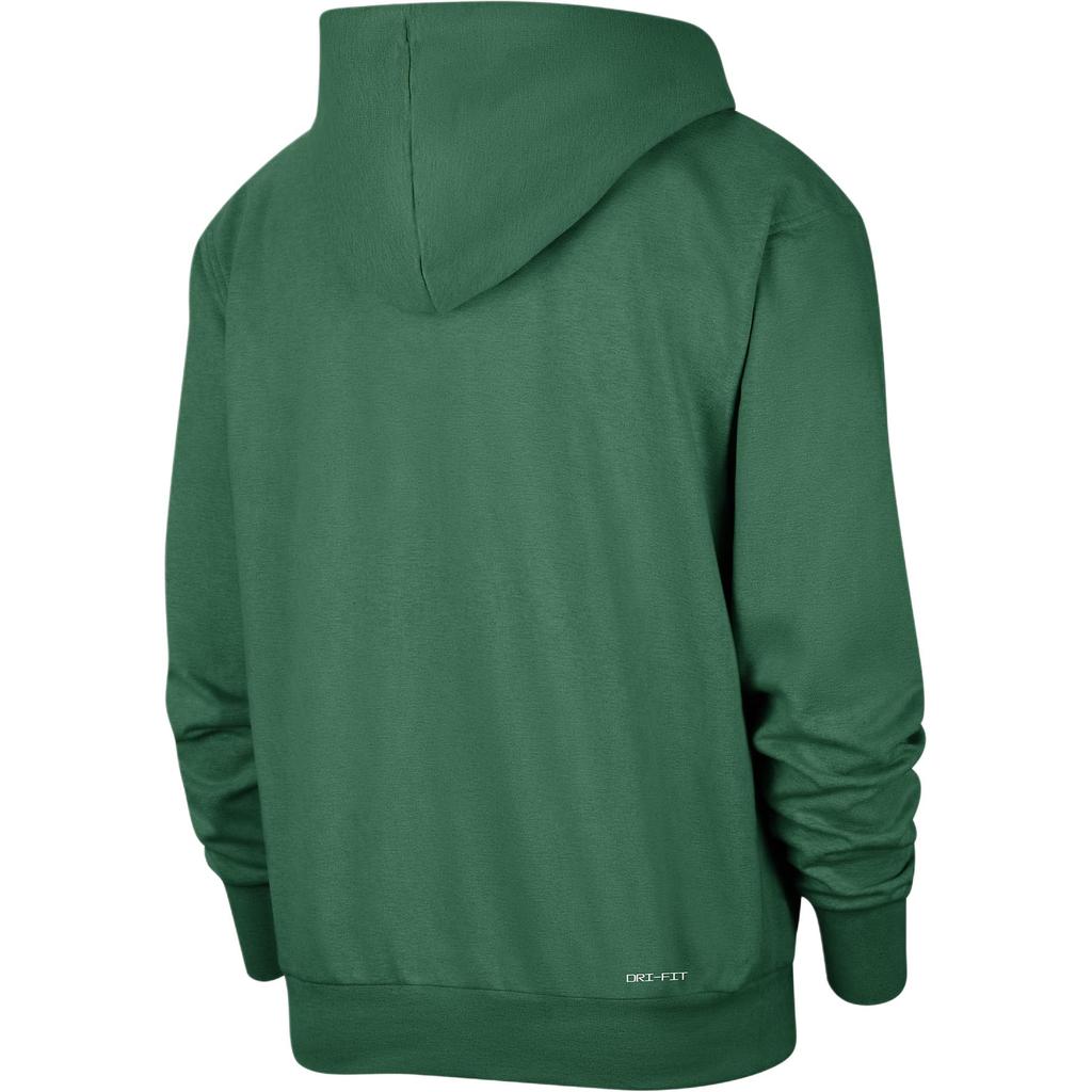 New Nike Boston CelticsDri FIT Standard Issue Courtside Sweatshirt Men's Green FV3307-312
