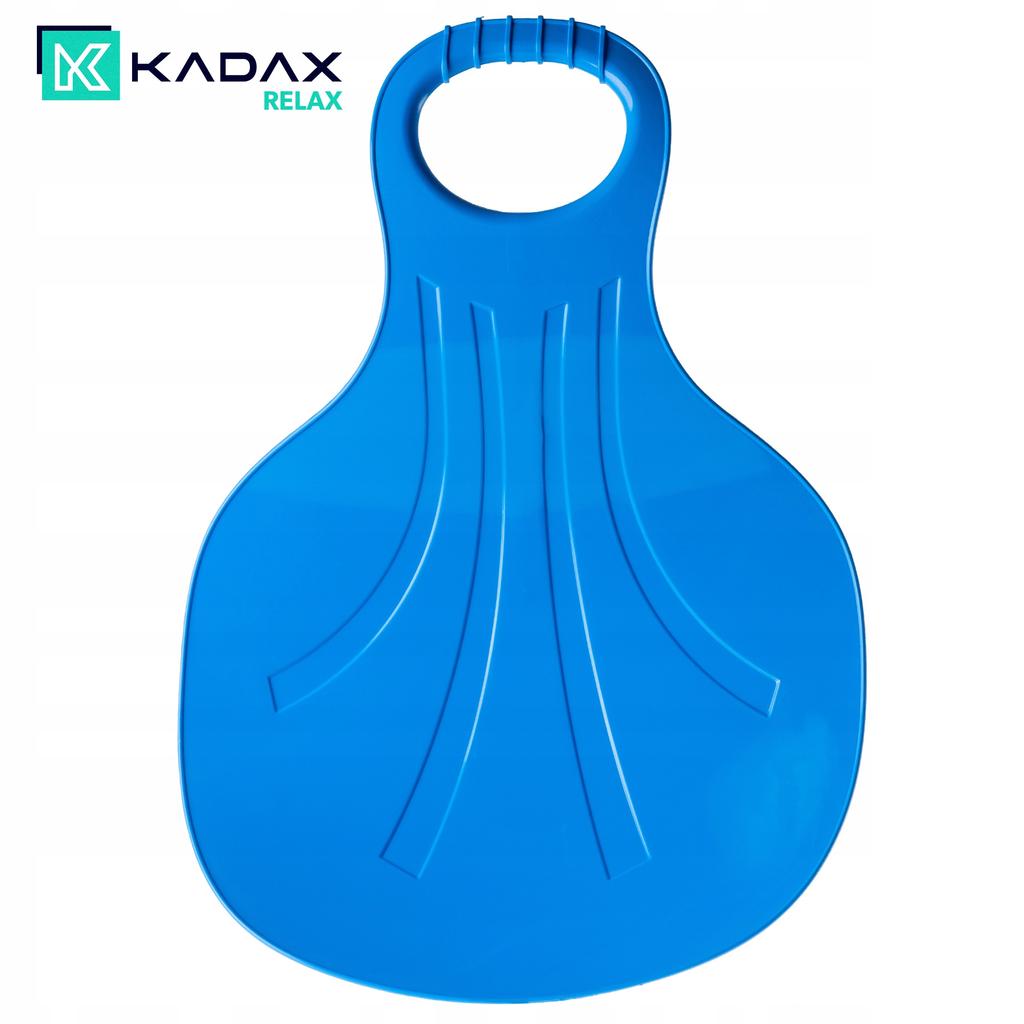 KADAX Sanki Dla Dzieci Ślizg Zjazdowy Jabłuszko Jabłko Plastikowe mocne