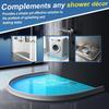 Shower Barrier Water Stopper Bathroom Waterproof Strip Water Retaining Strip Bendable Door Bottom Sealing Strip