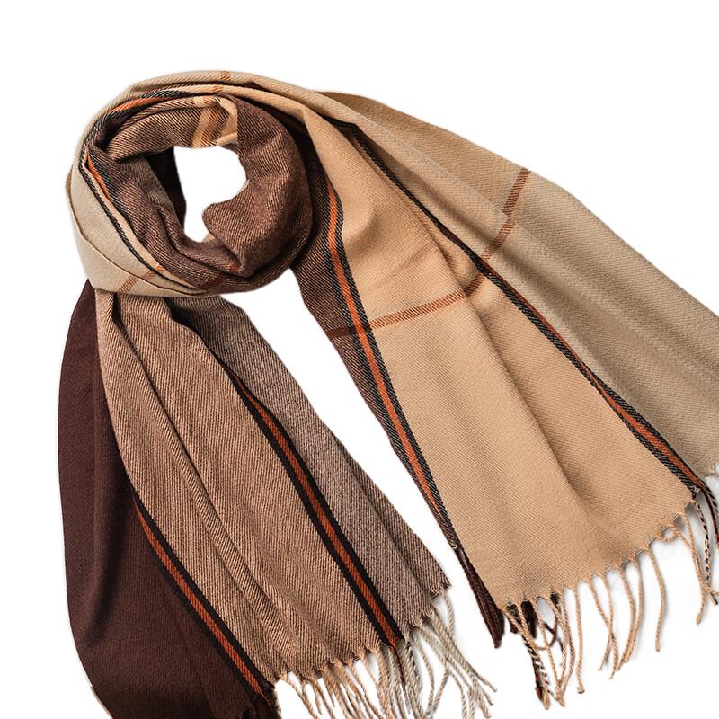 Aisiyalan A-D3033 Skin-Friendly Plaid Scarf