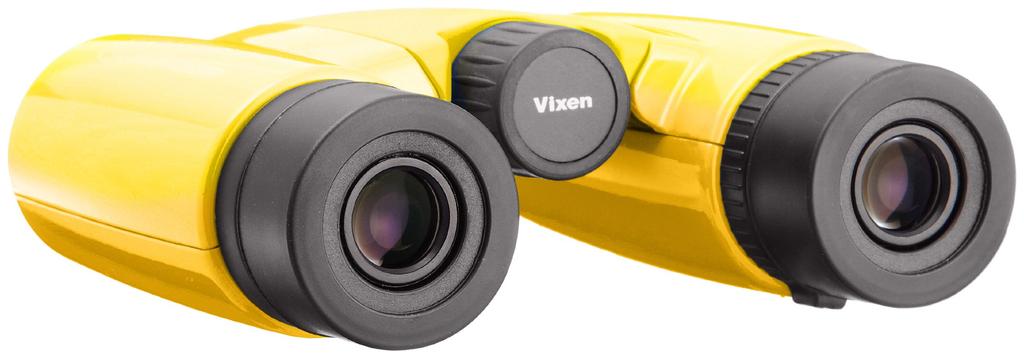 Vixen Arena H Series Arena Binoculars, H8x21WP, Yellow, 13506-6