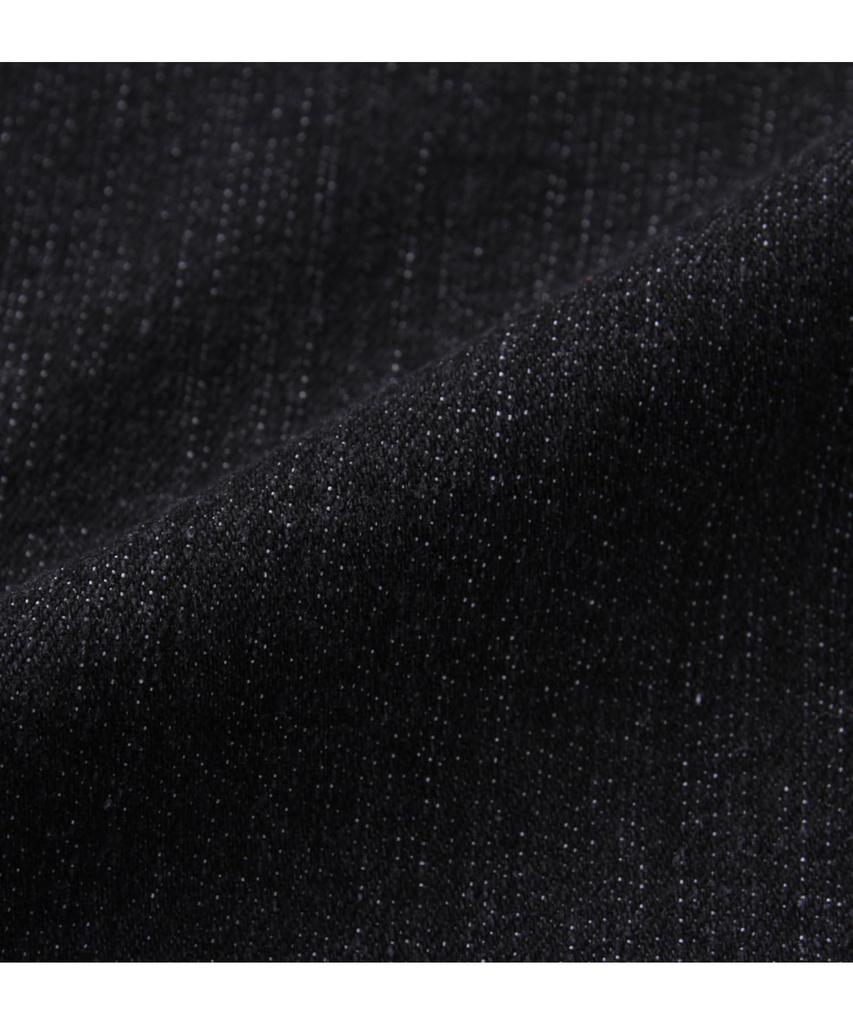 Manchester FORECAST Super Comfortable Denim Plus Black Men's Blouson, Size, 1012763211-2-8L,