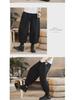 Men's Loose Linen Tang Suit Pants - Chinese Ancient Style Monk Pants