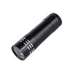 9 LED Handheld Ultraviolet Detector 50LM 395nm Ultraviolet Torch Waterproof Portable for Fluorescent Agent/ Currency Test