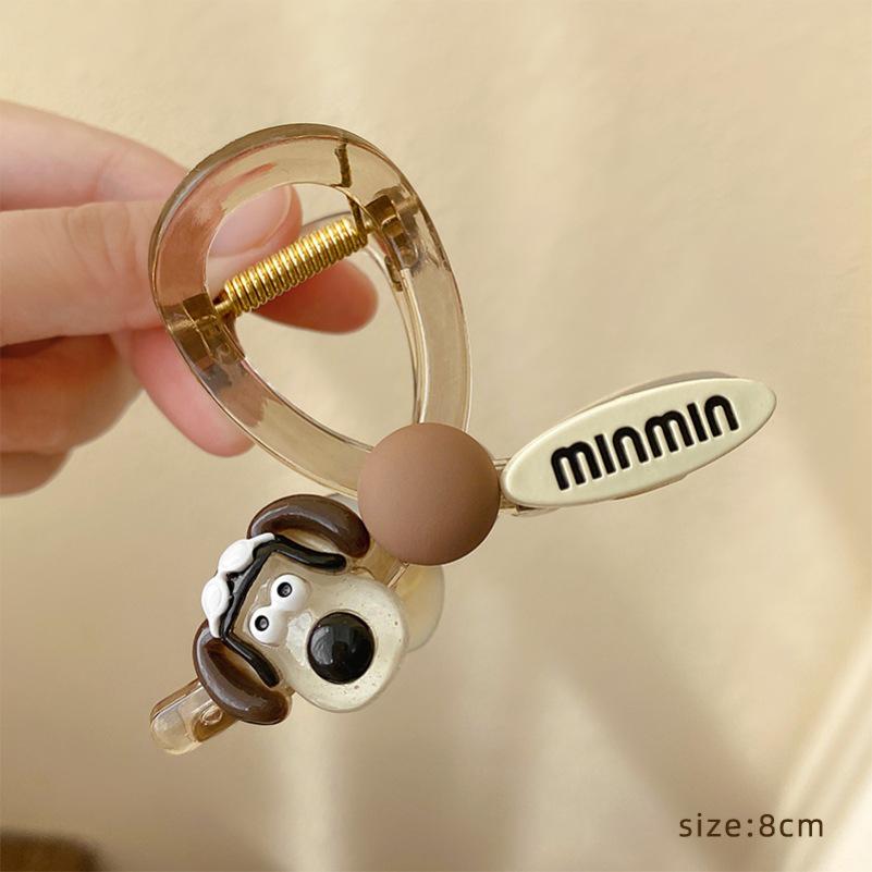 

13см Текстурированный Матовый Очень Большой Зажим-Краб для Волос для Женщин - Аксессуар для Высокой Прически Высокого Класса