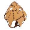 Hallowmas Scary Face Cover Innovative Fun Hand Crafted Safe Breathable PU Leather Face Cover for Fes