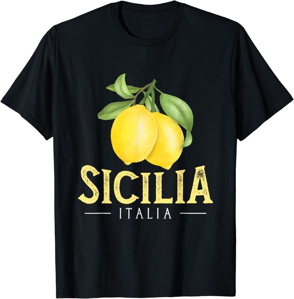 NEUES LIMITIERTES Sicilia Italia Italienische Zitronen Stolzes Sizilianisches T-Shirt S-4XL