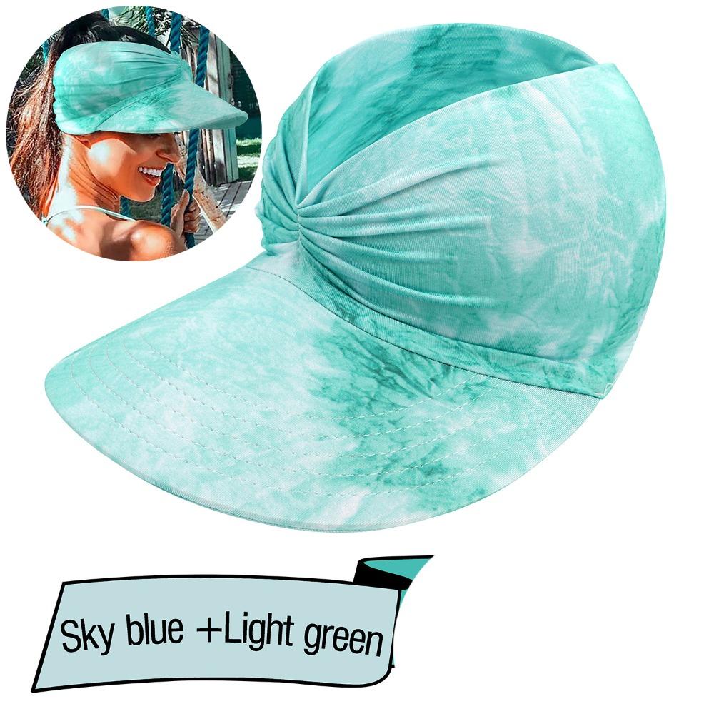 

Пустой верх Пустой верхний цилиндр Цветочный принт Пляжная спортивная кепка Модная шляпа от солнца для плавания на открытом воздухе Style 3