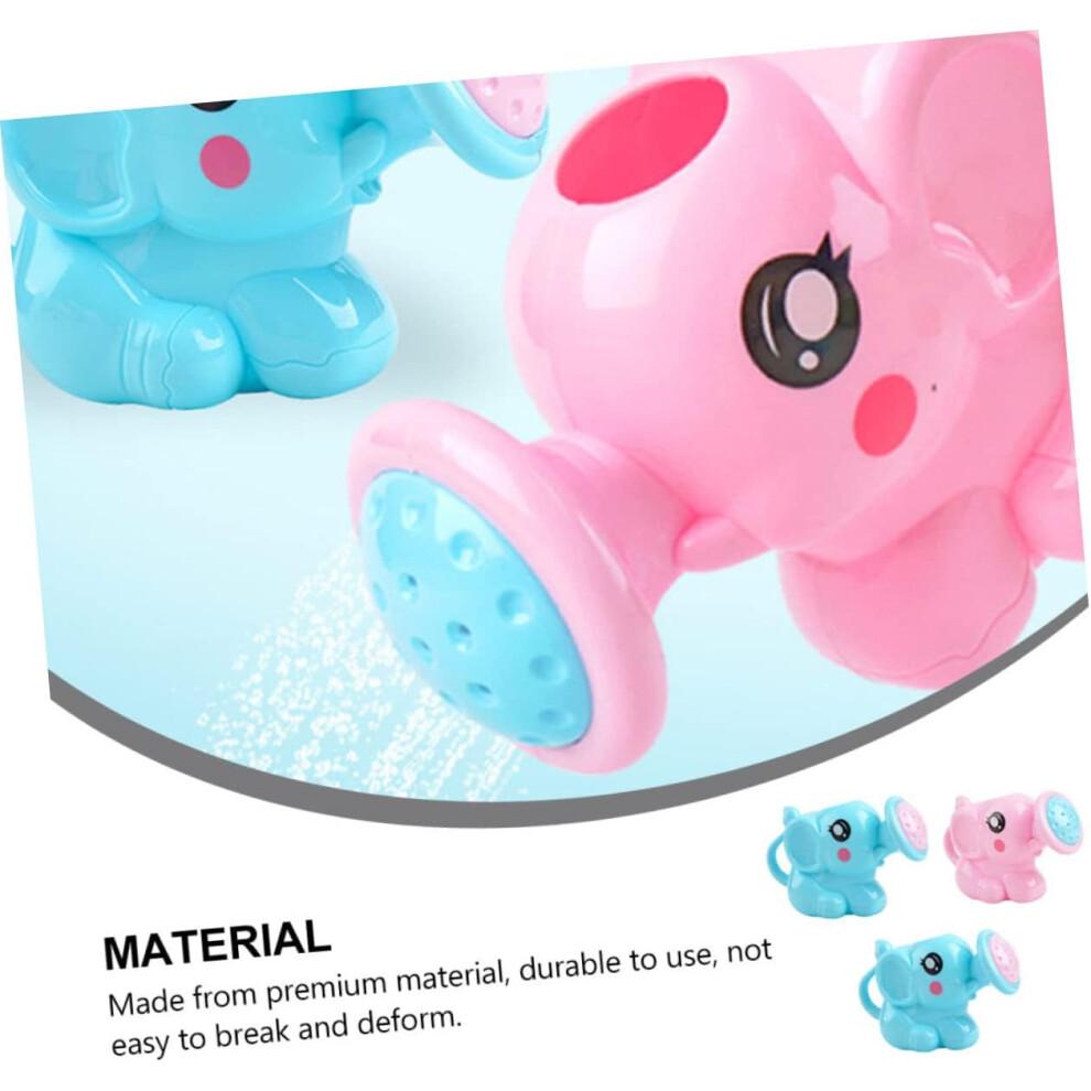 Elephant Watering Can Kids Bath Toy Set Lightweight Cute Shower Sprayer for Toddlers
