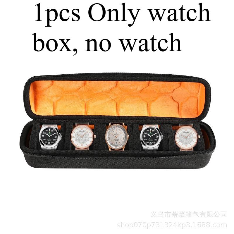 

1 шт. 5 слотів для годинників, коробка для зберігання годинників, портативна коробка для зберігання годинників, багатофункціональна коробка для зберігання годинників, підставка для демонстрації колекції 5 slots