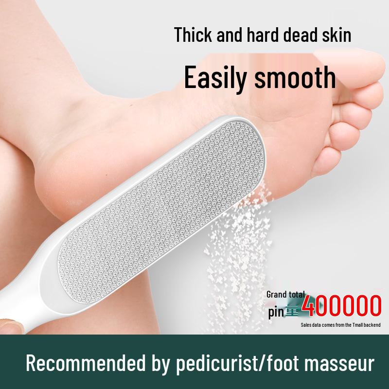 Fußdatei: Pediküre-Werkzeug für Hornhautentfernung, Hühneraugenentfernung, Polieren von Fersen & Fußsohlen