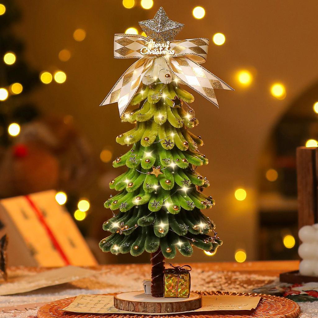 Christmas Tree Desktop Ornaments Festive Christmas Tree Decoration Children'S Christmas Gifts High-Quality For Office Special