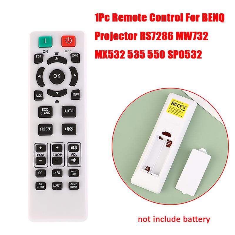 1Pc Remote Control For Benq Projector Rs7286 Mw732 Mx532 535 550 Sp0532 Replacement Remote Control Accessories